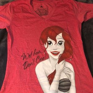 The little mermaid v neck top
